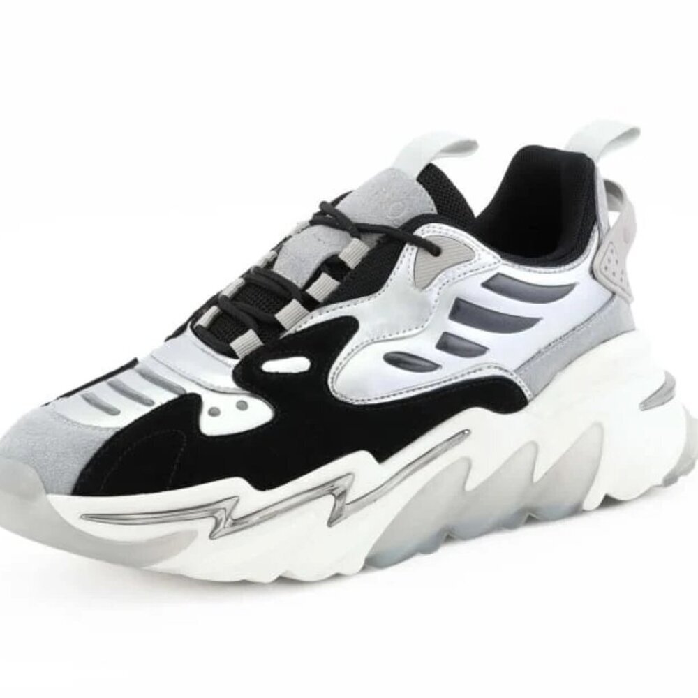 Mazino - Glacier 480 - Silver Sneakers Padded Fashion Size 10.5 - Picture 6 of 6